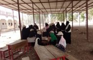 جمعية البركة النسوية تنفذ حملة نظافة وتعقيم لمدرسة في الكود بابين 