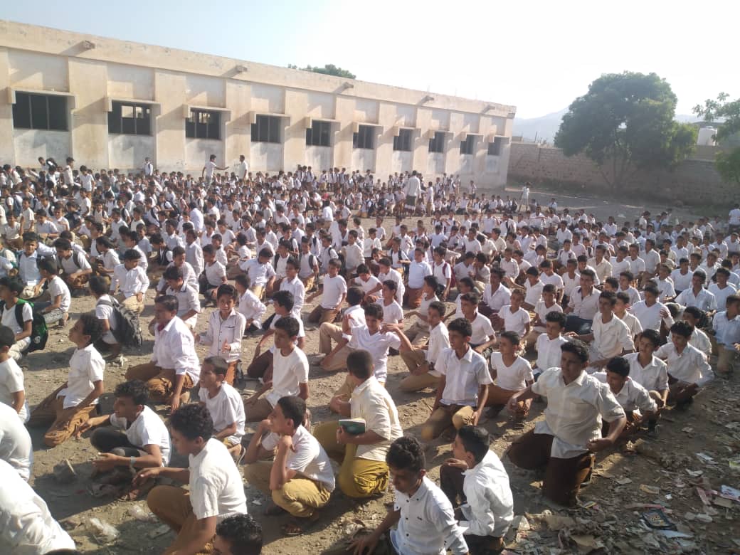 تربية حبيل جبر في محافظة لحج.. والاحتياج الى 160 معلم لسد العجز بالمدارس