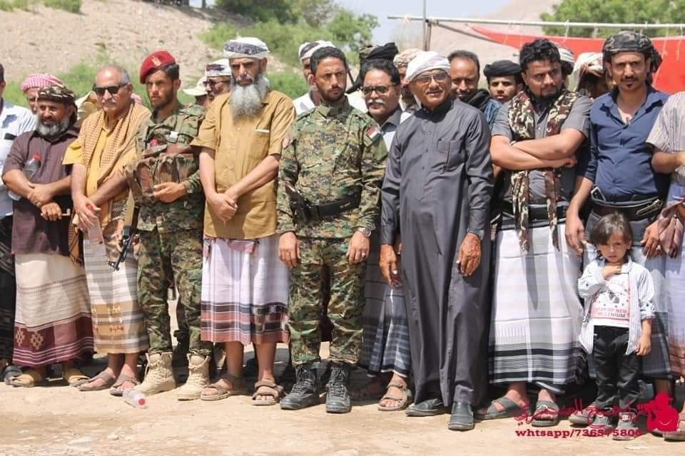 حشد رسمي وقبلي ينهي قضية قتل تمت في باتيس بين ال سعيد والسادة