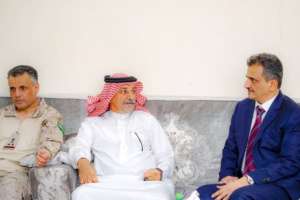  لملس يلتقي قائد قوات التحالف العربي بالعاصمة عدن