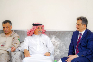  لملس يلتقي قائد قوات التحالف العربي بالعاصمة عدن