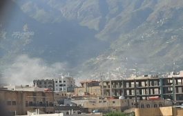 مليشيات الحوثي تقصف مدرسة الثلايا في تعز