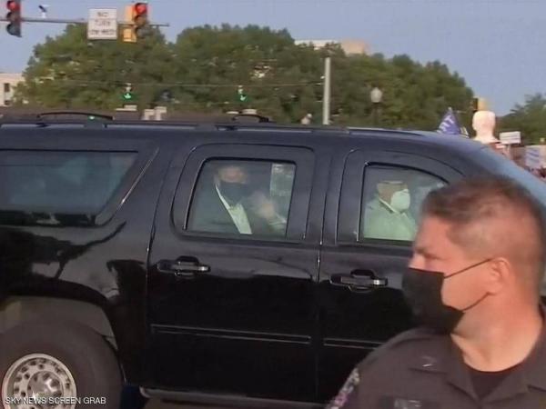 ترامب يغادر المستشفى الذي يتعالج فيه من فيروس كورونا بشكل مفاجئ