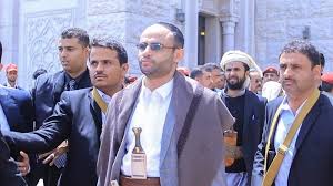رئيس المجلس السياسي للمليشيات الحوثية يوجه اتهام للتحالف وأمريكا حول الوضع الاقتصادي باليمن