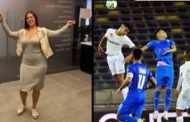 راقصة برازيلية تتسبب في خطفت فرحة الفوز من الزمالك