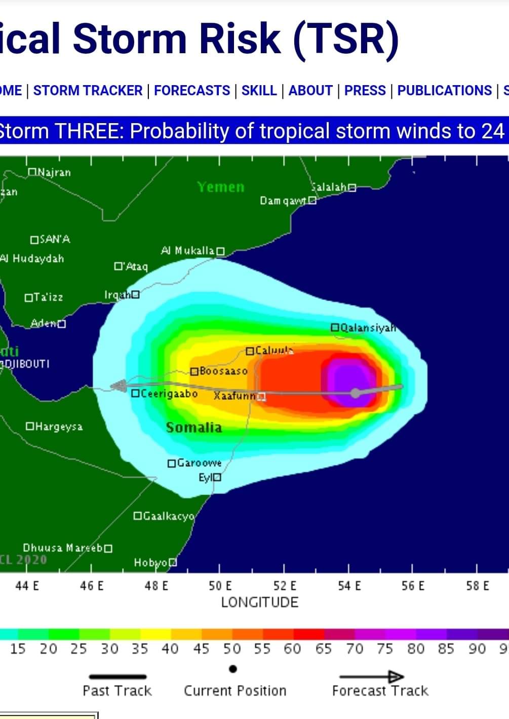 العاصفة تضرب سقطرى..وخبراء الأرصاد العاصفة في طريقها لتصبح اعصار 