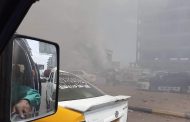 حريق يلتهم محل تجاري في عدن