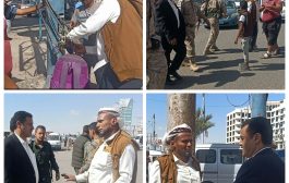 الممول من السلطة المحلية بالمديرية .. مدير عام المنصورة يتفقد سير أعمال صيانة إنارة الطريق البحري