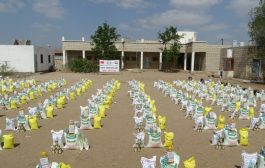 منظمة ihh تقدم 150 سلة غذائية للاسر المحتاجة بلحج