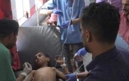 إصابة أطفال بقصف مدفعي في تعز