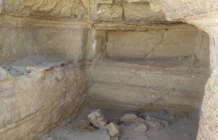 اكتشاف مقبرة أثرية بمحافظة حضرموت بمديرية دوعن