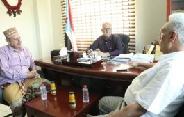 الجعدي يلتقي الأمين العام للتنظيم الوحدوي الناصري اليمني