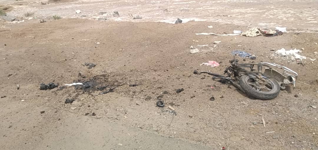 قوات الحزام الأمني تكشف عن تفاصيل انفجار الدراجة المفخخة في خط بخور مكسر