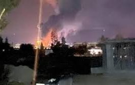 انفجار كبير على حدود سوريا لبنان