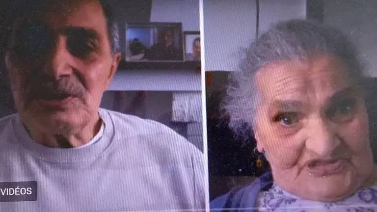 شاهد .. فيديو مؤثر لرجل عثر على أمه ذات الـ 93 بعد فراق دام 73 عاما