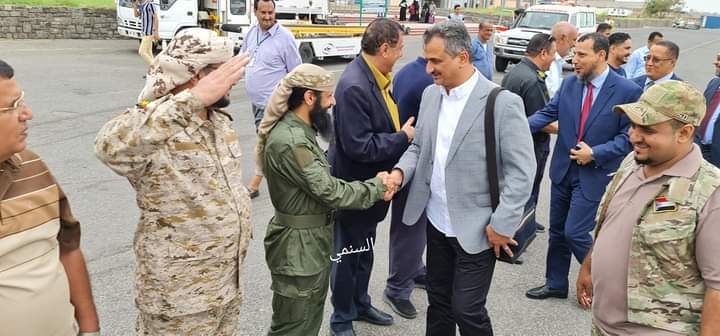 عودة لملس وعدد من قادة المجلس الجنوبي إلى عدن