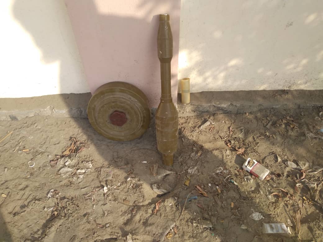 دورية للحزام الأمني تعثر على لغم ومقذوف شرق عدن 