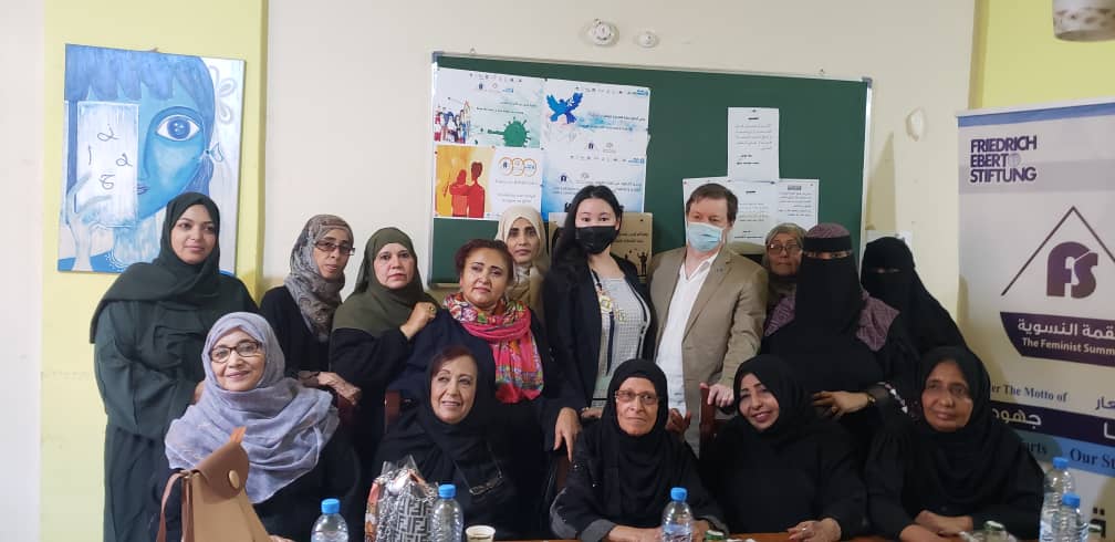 تكتل النساء الحزبيات يلتقي عدد من المسؤولين الأممين في