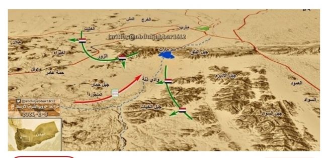 في عملية  وصفت بالنوعية .. تقدم للجيش والقبائل في بني ضبيان