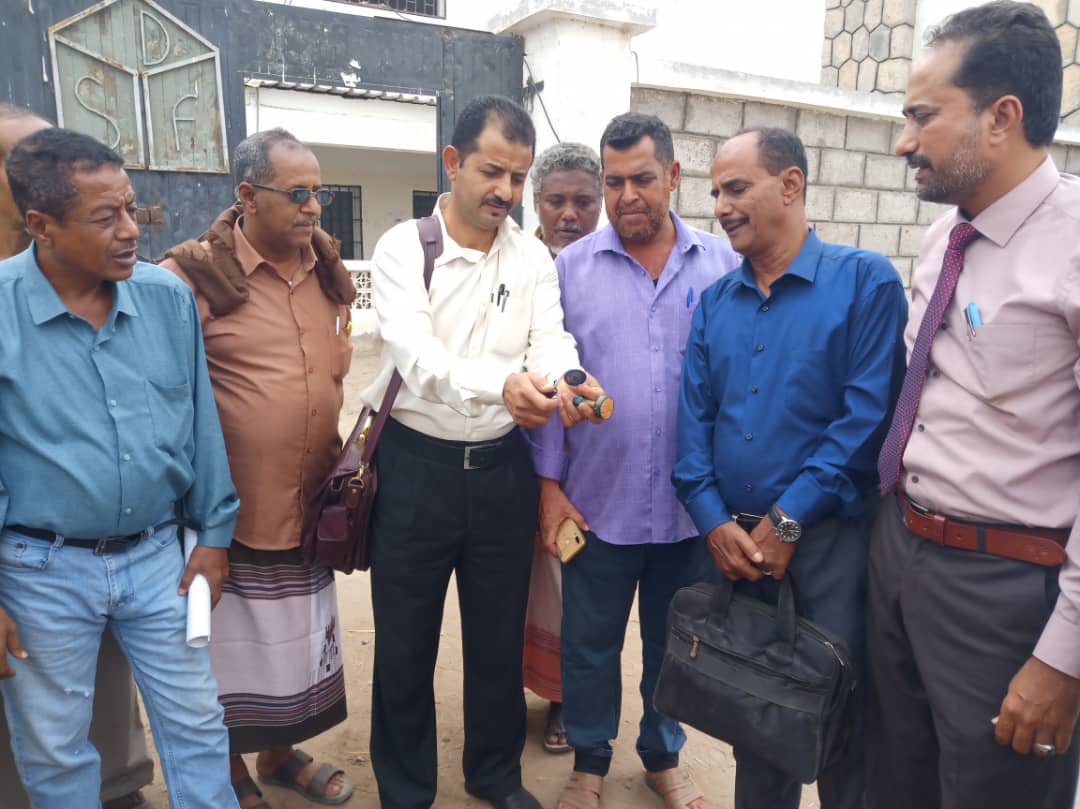 بحضور المحوري عملية إستلام وتسليم بالإدارة العامة لجهاز محو الأمية وتعليم الكبار أبين