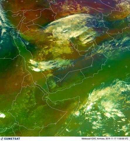بالتزامن مع المنخفض الجوي العملاق بدول الخليج حالة جوية ماطرة في اليمن