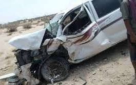 وفاة وإصابة ركاب في حادث مروري في لحج