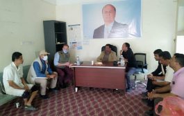 مدير عام قعطبة يلتقي منسق مكاتب لجنة الإنقاذ الدولية باليمن