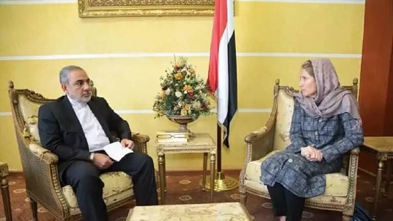 الخارجية تطالب لجنة الصليب الأحمر بيأضاحات عن لقاء رئيسة بعثتها بسفير ايران في صنعاء