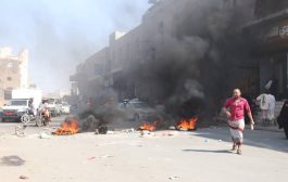 عودة الاحتجاجات وقطع الطرقات من جديد في لحج ..شاهد ذلك