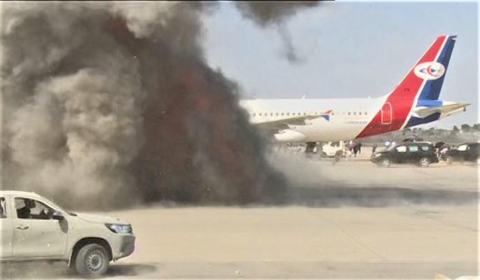  خبراء الأمم المتحدة : الحوثيون مسؤلون عن هجوم مطار عدن الدولي الدامي