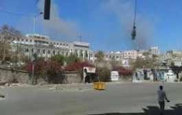 قصف حوثي على مستشفى الثورة بتعز