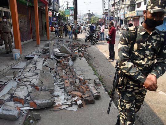 زلزال قوي يضرب ولاية في الهند 