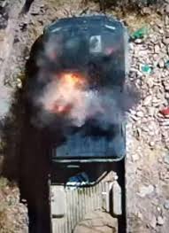 إحراق آلية قتالية حوثية ومصرع عدد منهم في محافظة البيضاء 