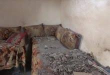 قصف حوثي يخلف اضرار وخسائر مادية بمنازل المواطنين في حيس 