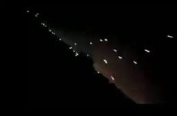 شاهد بالفيديو : اشتباكات ليلية داخل مدينة الحديدة