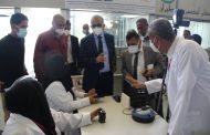 وزير الصحة بحيبح يتفقد العيادة الطبية بمطار عدن الدولي ويطلع على إجراءات COVID19