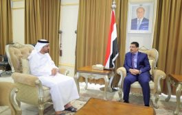 بن مبارك يبحث مع السفير الإماراتي جهود السلام وإنهاء الحرب