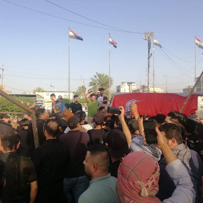 كربلاء تنتفض .. متظاهرون عراقيون يضرمون النار بقنصلية إيران