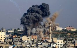 اسرائيل تستمر في قصف غزة ..والمقاومة تطلق صواريخ تجاه قطاعات الصهاينة