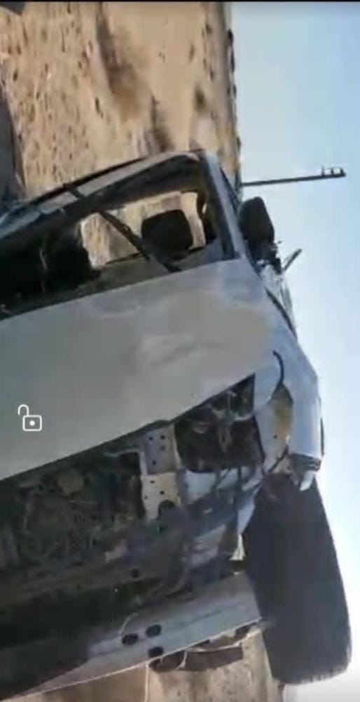 نجاة مدير قطاع بالمؤسسة الاقتصادية من حادث غرب عدن