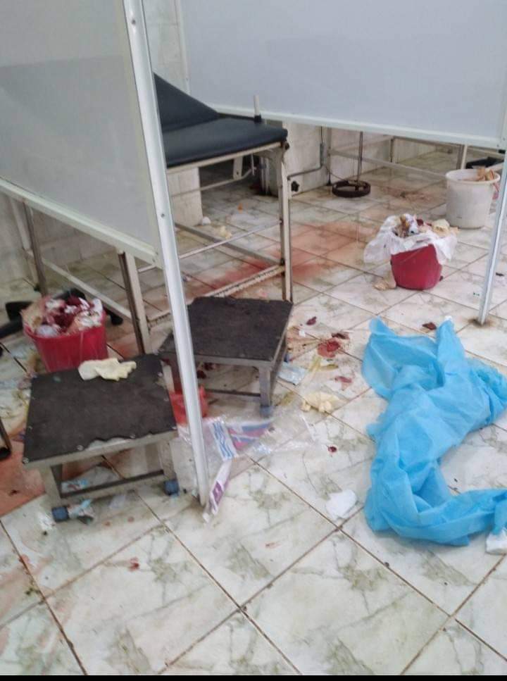 صورة توصف وضع قسم الولادة في مستشفى ابن خلدون بلحج 