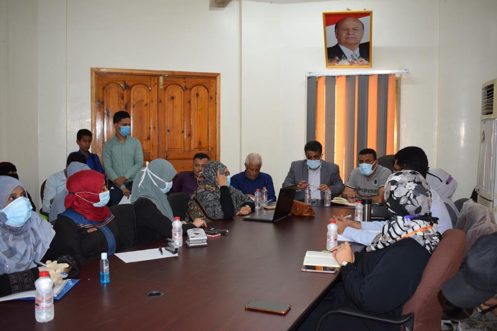 لقاء موسع لمناقشة الأوضاع الصحية بالعاصمة المؤقتة عدن