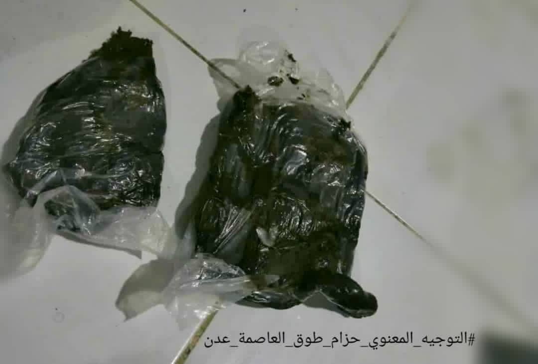 قوات حزام الطوق تضبط شخصين في نقطة العلم