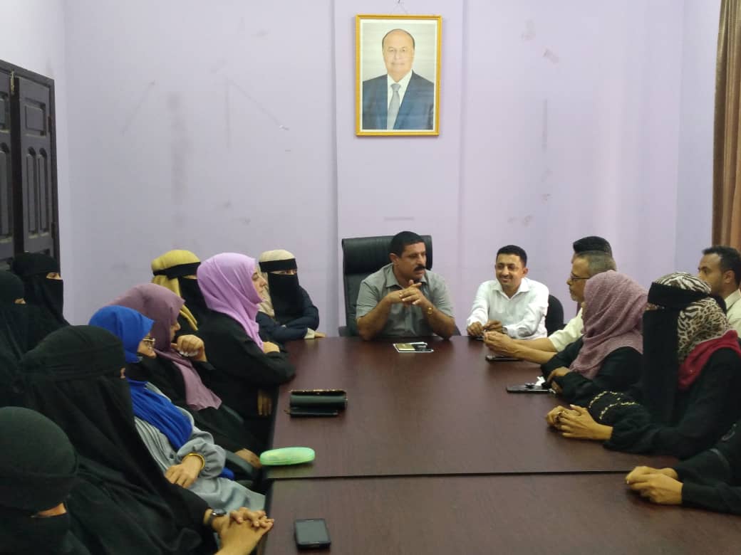 اجتماع يناقش آليات تحديث بيانات  صندوق رعاية وتأهيل المعاقين بالعاصمة عدن