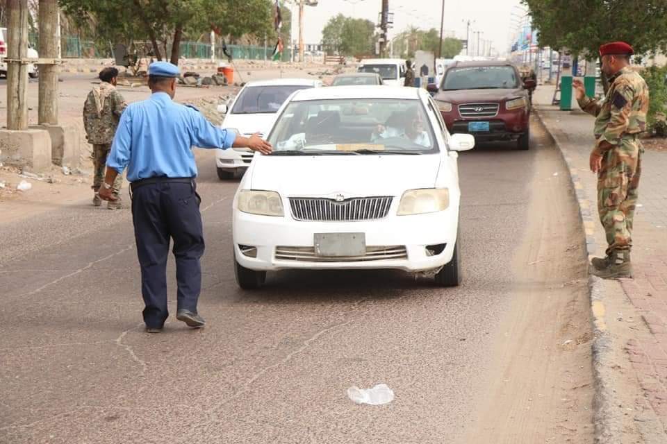 تدشين الحملة الأمنية الموسعة لمنع حمل السلاح والسيارات المخالفة بعدن.