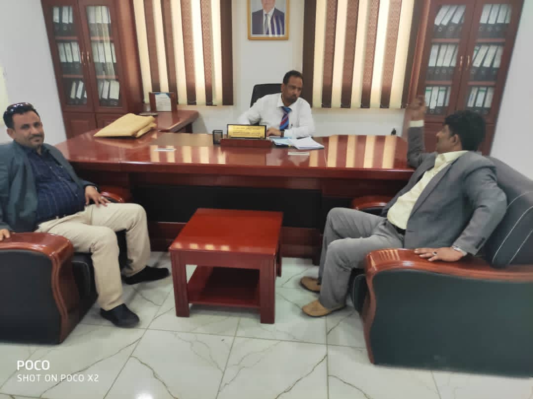 عدن : لقاء مشترك لمناقشة إمكانية العمل على إصلاح شبكة الطرق في ميناء الوديعة البري