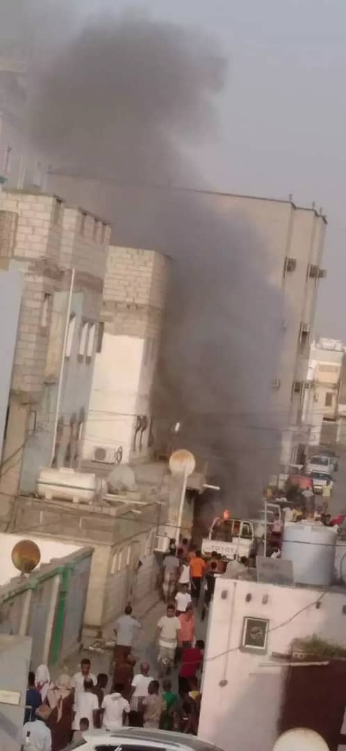 انفجار طقم بمديرية المنصورة