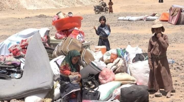 بسبب الصراع .. الأمم المتحدة: 53 في المئة من نازحي اليمن أطفال