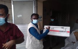 منظمة ادرا تدعم مستشفى الملاح بمعدات طبية