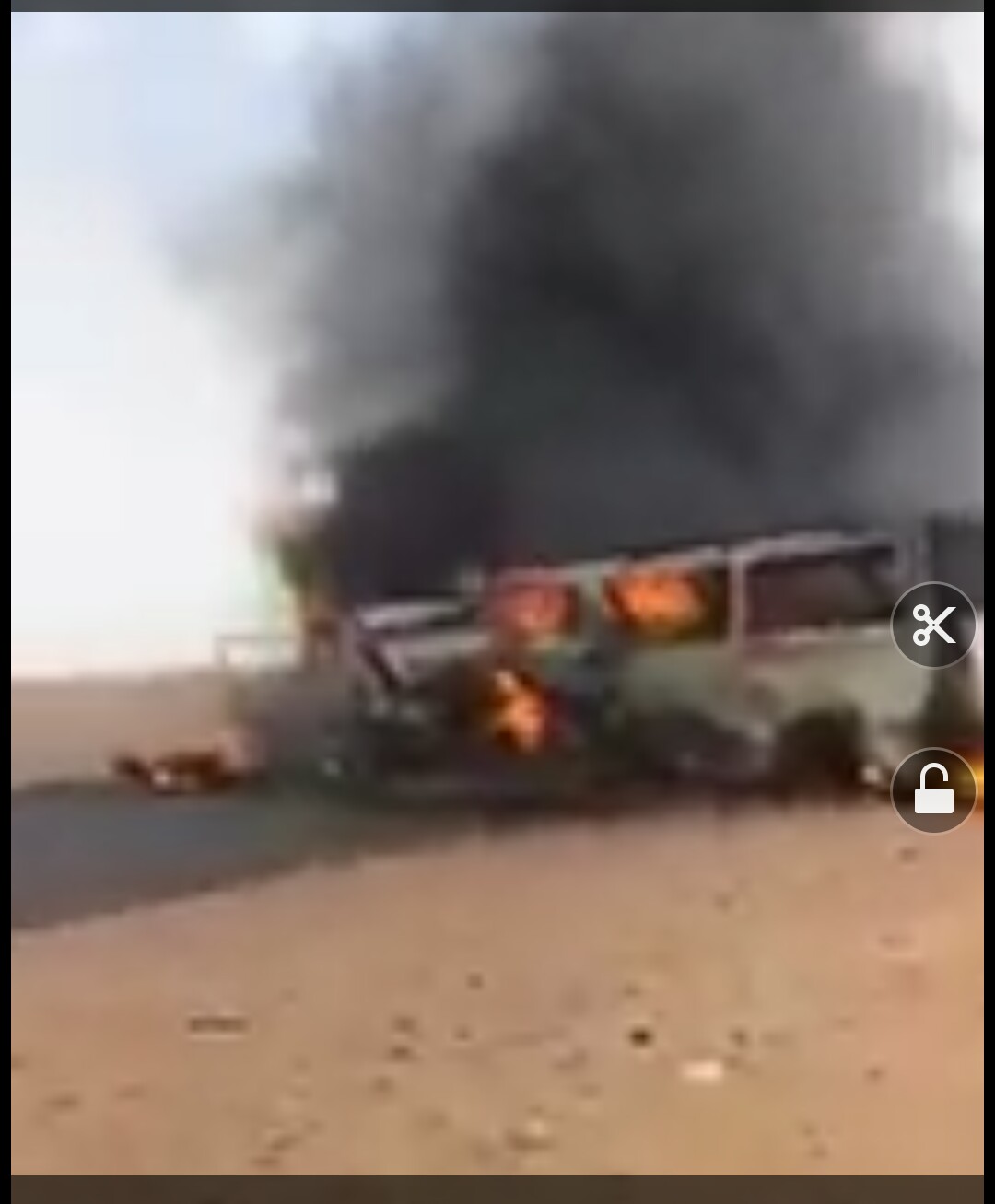 وفاة أكثر من ١٥ مسافر يمني حرقاً .. فيديو
